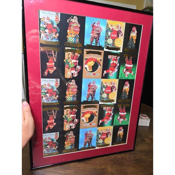 Collect-A-Card The Coca-Cola Collection Santa Claus Chase 25 Card Lot - Picture 11 of 16
